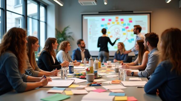 Lancer votre projet avec des workshops créatifs adaptés