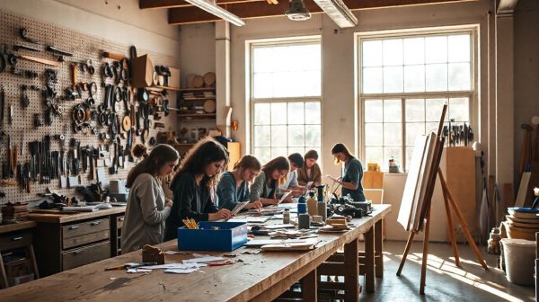 Top workshops créatifs pour stimuler votre projet